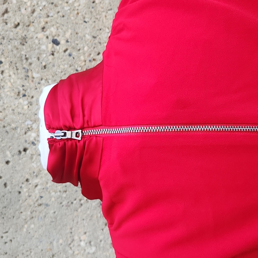 Alice + Olivia Red Mini Dress - Picture 7 of 12